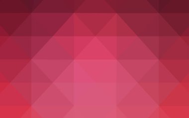 Hafif pembe vektör Çokgen arka plan. Tamamen yeni bir renk illüstrasyon poligonal bir tarzda. Tamamen yeni bir tasarım sizin broşürü.