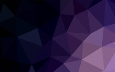 Hafif pembe, mavi vektör düşük poli doku. Glitter soyut resim zarif bir üçgen ile. Web siteniz için köşeli tasarım.