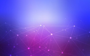 Açık mavi, kırmızı vektör doku disklerle hatları. Üçgen yapısı ile soyut tarzda dekoratif tasarım. Desen doku duvar kağıdı olarak kullanılabilir.