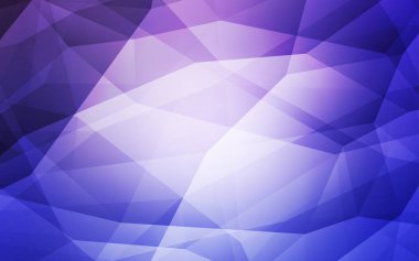 Hafif pembe, mavi vektör degrade üçgenler doku. Üçgenler ile renkli soyut resimde. İş tasarımınız için yeni stil.