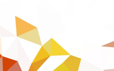 Açık mavi, kırmızı vektör üçgen kapak parlayan. Tamamen yeni bir renk illüstrasyon poligonal bir tarzda. Tasarımınız için üçgen desen.