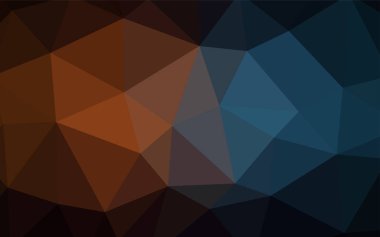 Hafif mavi vektör soyut mozaik arka plan. Çokgen şekilleri ile bir örnek. İşiniz için yeni tasarım.