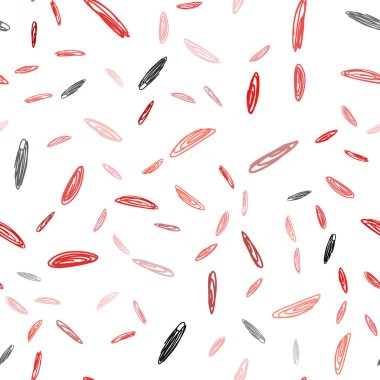 Koyu kırmızı daireler ile sorunsuz şablon vektör. Kabarcıkları ile soyut tarzda bulanık dekoratif tasarım. Marka kitap tamamen yeni şablon.