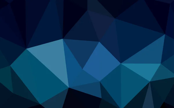 Темно Синий Вектор Низкой Текстурой Полюсов Красочная Иллюстрация Абстрактном Стиле — стоковый вектор
