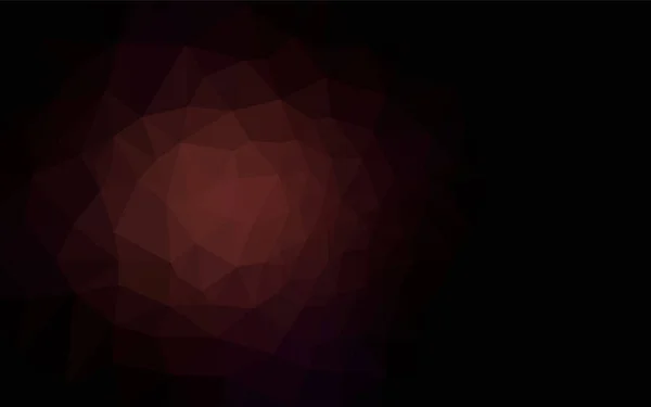 Texture Mosaïque Triangle Vectoriel Rose Foncé Échantillon Géométrique Triangulaire Avec — Image vectorielle