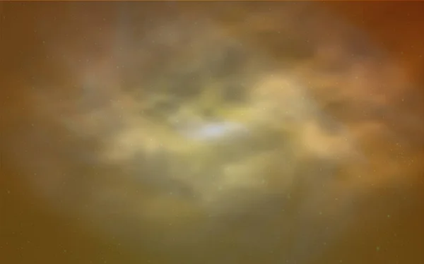 Uzay Yıldız Işık Sarı Vektör Şablonu Glitter Soyut Illüstrasyon Renkli — Stok Vektör