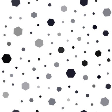 Karanlık çok renkli vektör sorunsuz dokulu renkli altıgenler ve. Soyut illüstrasyon renkli altıgenler ile. Güzel tasarım, iş reklam için.