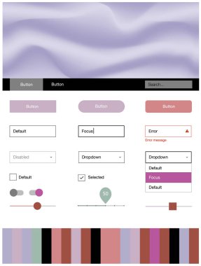 Eğik çizgili ışık çok renkli vektör stil rehberi. Degrade yarı ton mermer stiliyle yaratıcı çizimde. Açılış sayfanız için modern şablon.