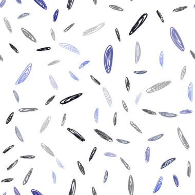 Koyu mavi vektör disklerle sorunsuz doku. Renkli gradyan ile arka plan üzerinde bulanık kabarcıklar. Reklam, poster, afiş, Web sitenizin için yeni tasarım.