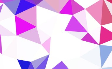 Koyu mavi parlayan üçgen zemin vektör. Üçgenler ile renkli resimde parlayan. Cep telefonu arka plan için şablon.