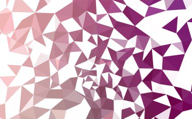 Hafif pembe vektör degrade üçgenler desen. Üçgenler ile modern soyut resim. Senin arka plan için dokulu deseni.