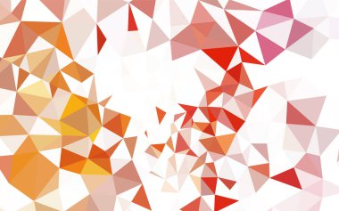 Koyu mavi vektör düşük poli düzeni. Glitter soyut resim zarif bir üçgen ile. Tamamen yeni bir tasarım sizin broşürü.