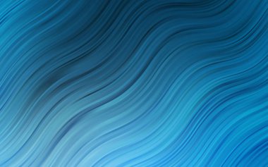 Soyut daireler ile ışık mavi vektör şablonu. Degrade çizgiler ile renkli soyut resimde. İş için tamamen yeni bir memphis tasarımı.