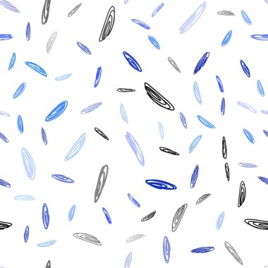 Kabarcıkları ile mavi vektör sorunsuz arka plan ışık. Renkli gradyan ile arka plan üzerinde bulanık kabarcıklar. Güzel tasarım, iş reklam için.