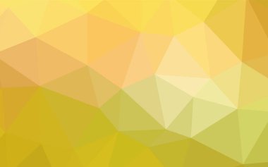 Açık yeşil, sarı vektör düşük poli doku. Gradyan ile Origami tarzında yaratıcı geometrik şekil. İşiniz için en iyi üçgen tasarım.