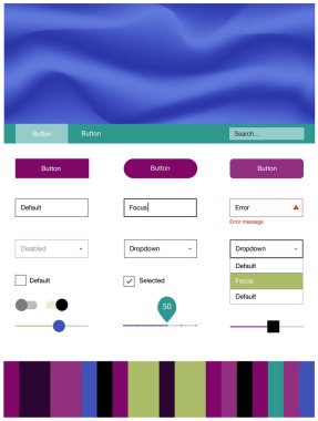 Karanlık çok renkli vektör tel kafes kiti soyut daireler ile. Degrade çizgiler ile renkli soyut resimde. Bu örnek için sitesidir.