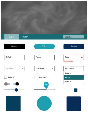 Hafif mavi vektör tel kafes kiti gökada yıldız ile. Web Kullanıcı arabirimi kiti ile onun üstbilgisindeki soyut degrade bulutlar. Web siteleri, açılış sayfaları için güzel düzeni.