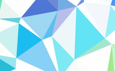 Koyu mavi vektör zemin Çokgen. Geometrik şekil gradyan ile Origami tarzında. Tamamen yeni bir tasarım sizin broşürü.