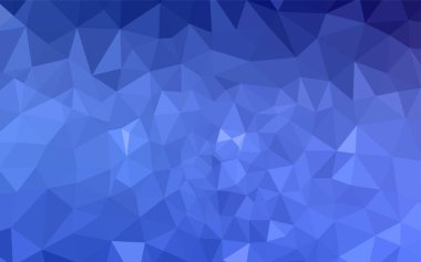 Hafif mavi vektör zemin Çokgen. Noktalı resim stili üçgenler ile yaratıcı çizimde. Web siteniz için yeni bir doku.