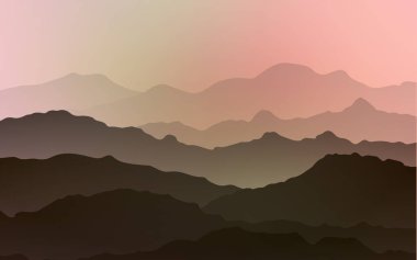 Pembe ışık, balonu şekiller şablonuyla vektör yeşil. Degrade kabarcıkları ile bulanık geometrik örnek. Dağ tarzı iş tasarımınız için.