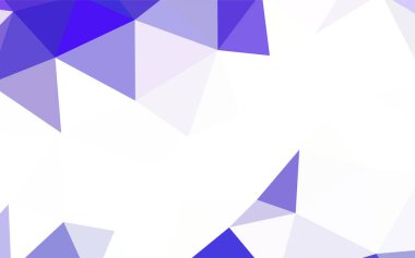 Açık mavi, vektör düşük poli düzen yeşil. Gradyan ile poligonal soyut resim. Afiş için tamamen yeni şablon.