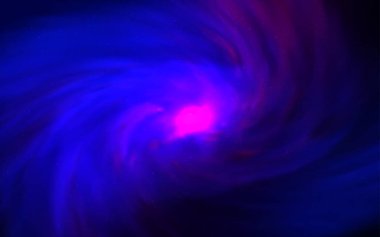 Koyu pembe, mavi vektör desen ile gece gökyüzünde yıldız. Parlak astronomik yıldız ile renkli illüstrasyon parlayan. Kozmik arka planlar için şablon.