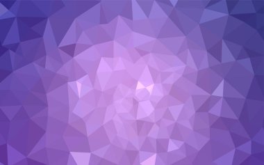 Hafif mor vektör üçgen mozaik kapak. Renkli resimde gradyan ile poligonal tarzı. Senin arka plan için dokulu deseni.