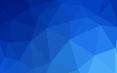 Işık Mavisi vektör eğimli üçgen şablonu. Yarım ton şeklinde, üçgenli yaratıcı illüstrasyon. Pankartın için tamamen yeni bir şablon.