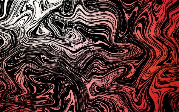 Темно Червоний Векторний Візерунок Вигнутими Стрічками Повністю Нова Кольорова Ілюстрація — стоковий вектор