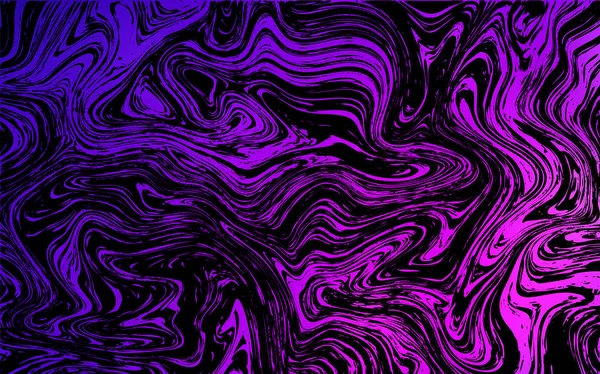 Dark Purple Fondo Vectorial Rosa Con Formas Lava Ilustración Geométrica — Vector de stock