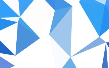 Üçgen düzen parlayan ışık mavi vektör. Renkli resimde üçgenler ile soyut tarzda. İşiniz için yeni tasarım.