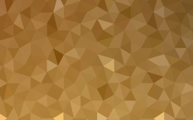 Üçgen zemin parlayan ışık turuncu vektör. Gradyan ile poligonal soyut resim. Tasarımınız için üçgen desen.