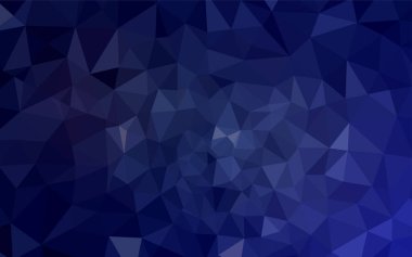 Koyu mor soyut poligonal desen vektör. Poligonal illüstrasyon parlayan, hangi üçgen oluşur. Marka kitap için yeni şablon.