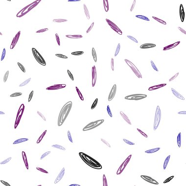 Koyu pembe, mavi küre ile Dikişsiz desen vektör. Modern Soyut illüstrasyon renkli su ile bırakır. Güzel tasarım, iş reklam için.