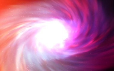 Samanyolu yıldızlı açık pembe vektör dokusu. Büyük Ayı yıldızlı modern soyut illüstrasyon. Fütürist reklamlar ve kitapçıklar için şablon.