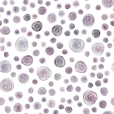 Koyu mor parlak sorunsuz doodle desen vektör. Bulanık tarzı çiçek ile yepyeni renkli resimde. İşiniz için yeni tasarım.