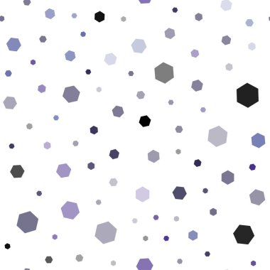 Koyu mavi vektör sorunsuz altıgen stil şablonu. İllüstrasyon renkli altıgenler dizi. Desen olabilir reklam, kitapçıklar için.