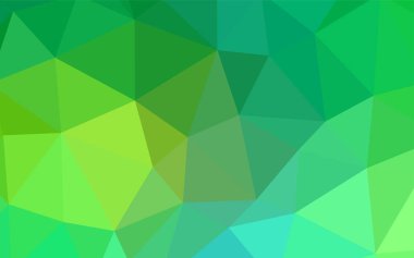 Koyu mavi vektör poligonal arka plan. Çokgen şekilleri ile bir örnek. Tamamen yeni bir tasarım sizin broşürü.