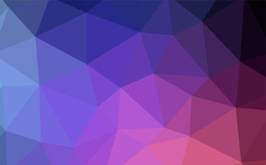 Hafif mavi vektör Çokgen soyut düzeni. Üçgenler ile renkli resimde parlayan. Web siteniz için yeni bir doku.