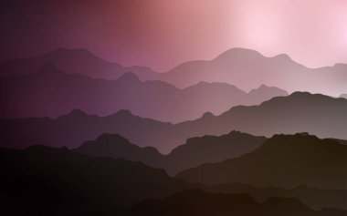 Hafif pembe vektör balonu şekiller şablonuyla. Degrade çizgiler ile renkli soyut resimde. Marka kitap yeni kompozisyon.