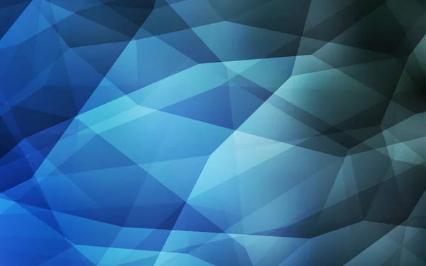 Fond Mosaïque Abstrait Vectoriel Bleu Clair Illustration Colorée Dans Style — Image vectorielle