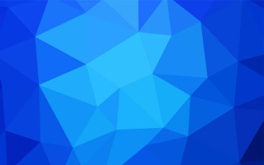 Hafif mavi vektör degrade üçgenler doku. Renkli resimde üçgenler ile soyut tarzda. İşiniz için yeni tasarım.