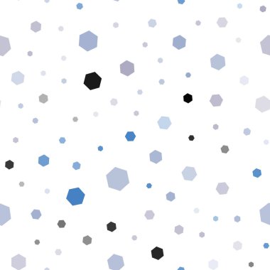 Hafif mavi vektör altıgenler kümesiyle sorunsuz kapak. Altıgen yanarak bahislerin doğru ile soyut tarzda dizayn. Güzel tasarım, iş reklam için.