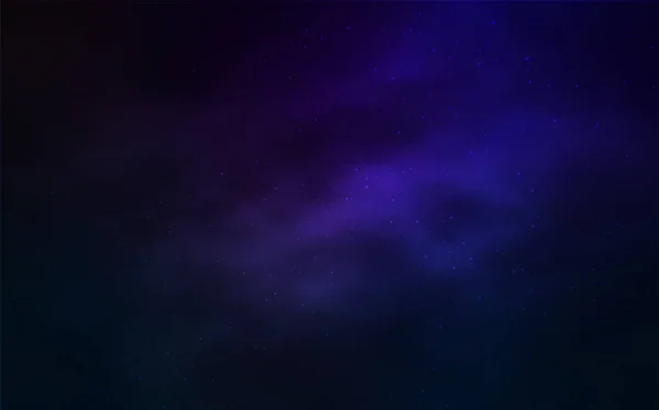 Темно Синий Вектор Покрыт Астронавтическими Звездами Блестящая Абстрактная Иллюстрация Красочными — стоковый вектор
