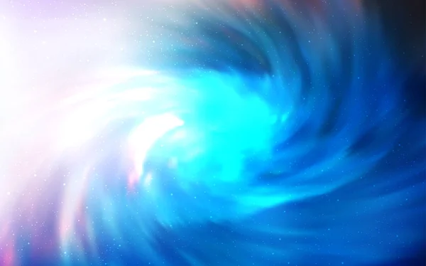 Φωτεινή Μπλε Διανυσματική Διάταξη Κοσμικά Αστέρια Σύγχρονη Αφηρημένη Απεικόνιση Big — Διανυσματικό Αρχείο