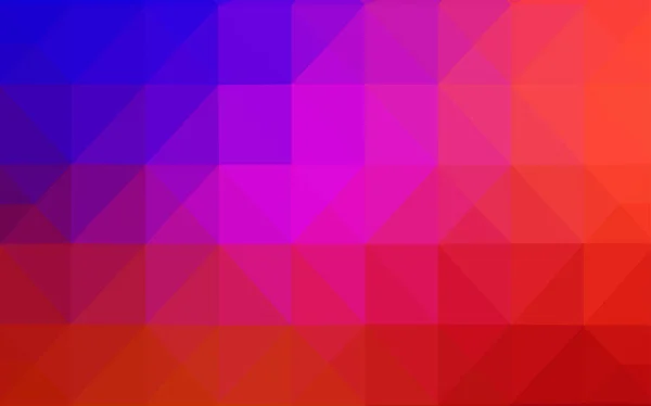 Light Blue Red Vector Low Poly Texture Красочная Иллюстрация Многоугольном — стоковый вектор
