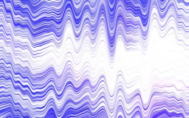 Hafif mavi vektör şablon bükülmüş şeritler. Bandy çizgilerle modern degrade soyut resim. İşiniz için en iyi bulanık tasarım.