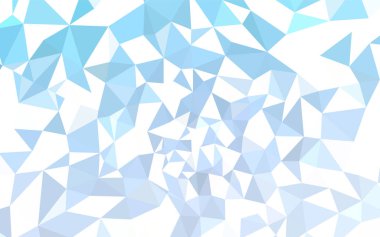 Üçgen düzen parlayan ışık mavi vektör. Üçgenler ile modern soyut resim. Tamamen yeni bir tasarım sizin broşürü.