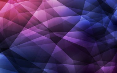Koyu mor vektör arka plan poligonal. Renkli resimde üçgenler ile soyut tarzda. Web siteniz için yeni bir doku.