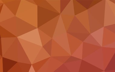 Işık kırmızı vektör degrade üçgenler desen. Çokgen şekilleri ile bir örnek. Tamamen yeni bir tasarım sizin broşürü.